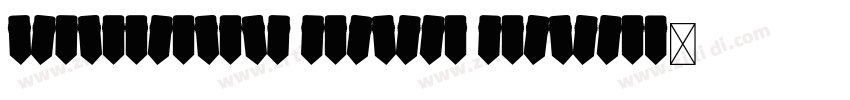 HachiMaruPop Regular Regular字体转换